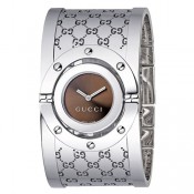 D'Argent Gucci Montres Collection Tournoyer Grande Version Soldes France